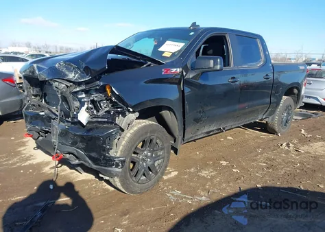 2022 Chevrolet Silverado 1500 Ltd 4Wd Short Bed Lt Trail Boss z USA, uszkodzony, nr VIN 3GCPYFED0NG120650